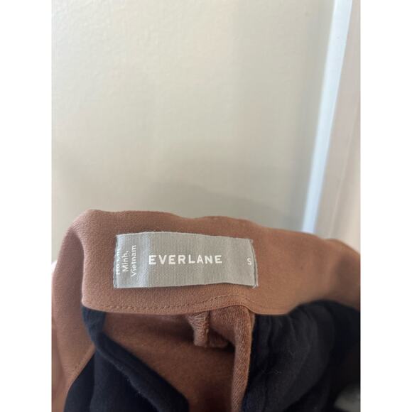 Everlane The Dream Brown Pull On Elastic Waist Trousers - Picture 4 of 8